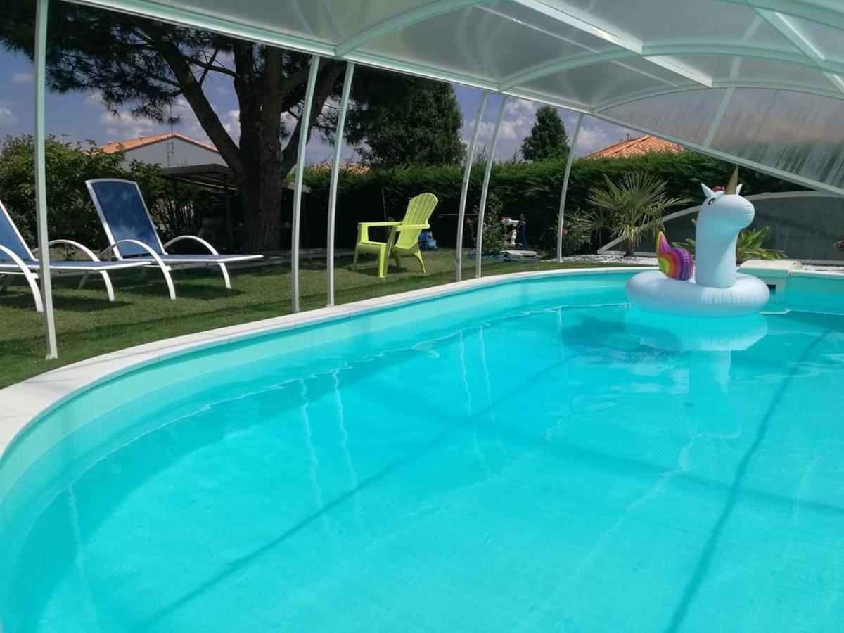 Studio Le Pavachon, Piscine Familiale Chauffee - A 3 Min Du Puy Du Fou Les Épesses Exterior foto